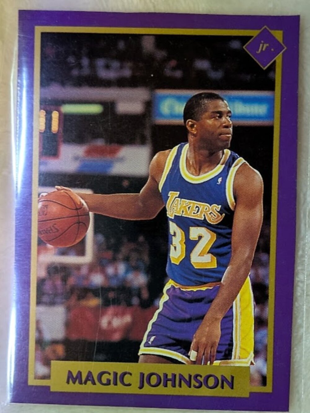 1989 MAGIC JOHNSON On Practicing #12